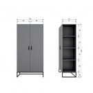 Morris garderobe furu leem [fsc] thumbnail