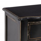 Kommode svart elmtre 110x50x90 thumbnail