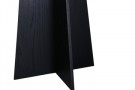 Bootcut rundt spisebord Ø110 svart thumbnail