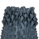 VASE BLUE CERAMIC DECORATION 23 X 23 X 39 CM thumbnail