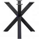 WOOOD CROSS-SHAPE LEG METAL BLACK thumbnail