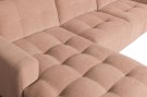 Vtwonen BAR CHAISE LONGUE WOVEN FABRIC LEFT PINK thumbnail