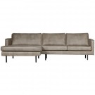 BePureHome RODEO CHAISE LONGUE LEFT ELEPHANT SKIN thumbnail