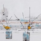 Vase, håndmalt lerret 146x96 thumbnail