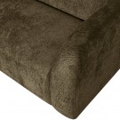 WOOOD SLOPING 3-SEATER SOFA STRUCTURE VELVET BONSAI thumbnail