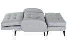 Reclainer - liggestol  - SOFA-BED SET 2 POLYESTER METAL 74X85X90  thumbnail
