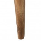 Spisestol natur-beige teak tre-skinn 54x51x70 thumbnail