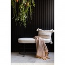 Cayo - Skohylle Off white 100x34x51 100% Polyester, kryssfiner, skum, metall, 1stk. thumbnail