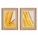 2stk, Abstrakt, håndmalt lerret 60x80 thumbnail