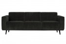 WOOOD STATEMENT 3-SEATER 230 CM FLAT RIB GRAPHITE thumbnail