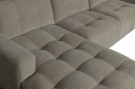 Vtwonen BAR CHAISE LONGUE WOVEN FABRIC LEFT WARM GREY thumbnail