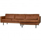 WOOOD RODEO CHAISE LONGUE RIGHT COGNAC thumbnail