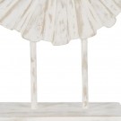 2stk, SCULPTURE RING NATURAL-WHITE MANGO WOOD 26 X 10 X 37 CM thumbnail
