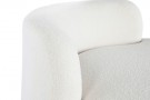 COUCH POLYESTER 150X150X69 BORREGUITO WHITE thumbnail
