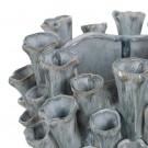 VASE BLUE CERAMIC DECORATION 27 X 26 X 33 CM thumbnail