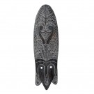 FIGURE MASK WOOD DECORATION 24 X 5 X 80 CM thumbnail