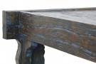COFFEE TABLE TEAK 150X150X40 CARVED AZUL ROZADO thumbnail