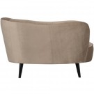 WOOOD SARA LOUNGE ARMCHAIR RIGHT VELVET KHAKI thumbnail