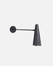 Vegglampe, HDPrecise, Matt svart thumbnail