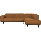 WOOOD STATEMENT CORNER SOFA RIGHT BOUCLE BUTTER thumbnail