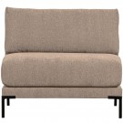 Vtwonen COUPLE LOVESEAT ELEMENT MUD MELANGE thumbnail