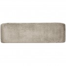 WOOOD SLOPING 3-SEATER SOFA STRUCTURE VELVET WHEATFIELD thumbnail