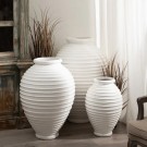 VASE WHITE FIBER CEMENT DECORATION 72 X 72 X 100 CM thumbnail