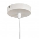 CEILING LAMP WHITE-GOLD FEATHER LIGHTING 40 X 40 X 25 CM thumbnail