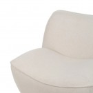 ARMCHAIR WHITE MDF-CLOTH 71 X 81 X 66 CM   thumbnail