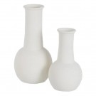 Vase hvit keramikk, håndlaget 18x18x40 thumbnail
