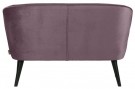 WOOOD SARA SMALL SOFA VELVET WARM LILAC thumbnail