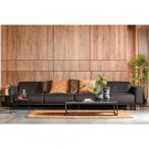 WOOOD STATEMENT XL 4-SEATER 372 CM SUEDINE BLACK thumbnail