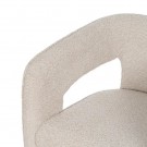 2 spisestoler i sett CHAIR BEIGE FABRIC ROOM 69 X 66 X 73 CM thumbnail