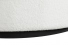 COUCH POLYESTER 150X150X69 BORREGUITO WHITE thumbnail