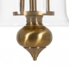 CEILING LAMP GOLD METAL / GLASS LIGHTING 33 X 33 X 54 CM thumbnail
