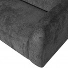WOOOD SLOPING 3-SEATER SOFA STRUCTURE VELVET MOUNTAIN thumbnail