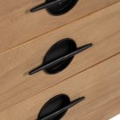 BUFFET WHITE-NATURAL WOOD-METAL AIKO 148 X 38 X 66 CM thumbnail