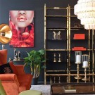 Dibond African Young Woman 80x2x120cm Dibonds thumbnail