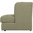 Vtwonen FAMILY 1-SEAT ELEMENT ROUND CORNER RIGHT WOVEN FABRIC GREEN thumbnail