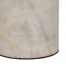 Gulvlampe matt gyllent jern/marmor 35x35x148 thumbnail
