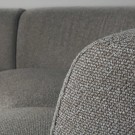 TRENDCOLLECTION FLORENCE U SOFA MUSHROOM BOUCLE thumbnail
