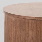 OLIVIA TABLE WALNUT 70 CM thumbnail
