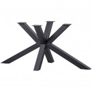 WOOOD CROSS-SHAPE LEG METAL BLACK thumbnail