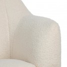 Lenestol beige stoff-metall 90x82x82 thumbnail