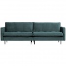WOOOD RODEO CLASSIC SOFA 3-SEATER VELVET TEAL thumbnail