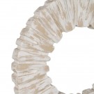 2stk, SCULPTURE RING NATURAL-WHITE MANGO WOOD 45 X 10 X 59 CM thumbnail