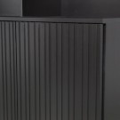 WOOOD New gravure veggskap furu svart [fsc] thumbnail