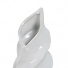 VASE WHITE CERAMIC DECORATION 16 X 15 X 44 CM  thumbnail