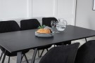 Marina rektangulært spisebord 180 x 90 svart thumbnail