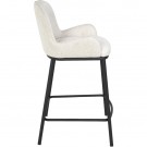 2stk. Whitney barstoler - lys beige. thumbnail